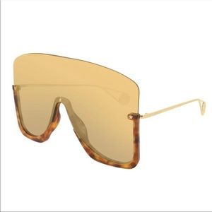 Gucci Mask Yellow lens sunglasses